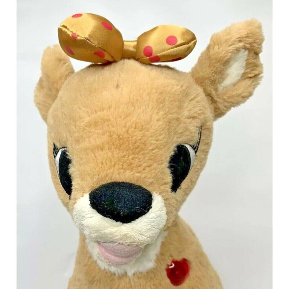 Build A Bear 50th Anniversary 16" Rudolph’s Clarice Reindeer Stuffed Plush Toy - Picture 4 of 11